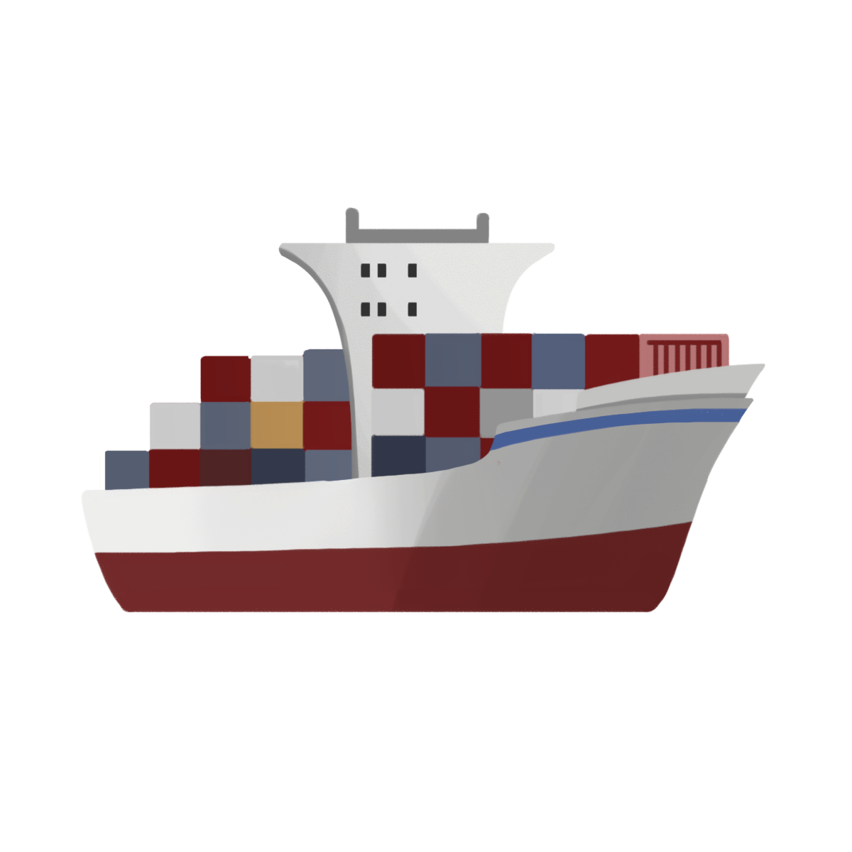 貨物船のイラスト エコのモト