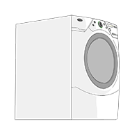 ドラム式洗濯機のイラスト エコのモト