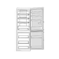 冷蔵庫01の商用フリーな無料イラスト 