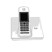 電話の商用フリーな無料イラスト 