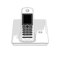 電話の商用フリーな無料イラスト 