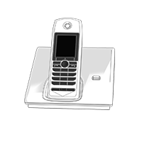 電話の商用フリーな無料イラスト 