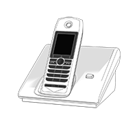 電話の商用フリーな無料イラスト 