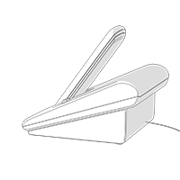 電話の商用フリーな無料イラスト 