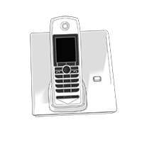 電話の商用フリーな無料イラスト 