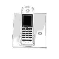 電話の商用フリーな無料イラスト 