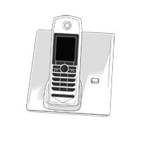 電話の商用フリーな無料イラスト 