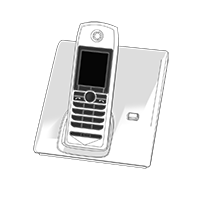 電話の商用フリーな無料イラスト 