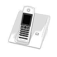 電話の商用フリーな無料イラスト 