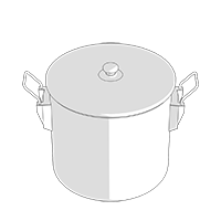 鍋の商用フリーな無料イラスト 